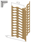 PVC-Eckprofil-250m-Einzelstab