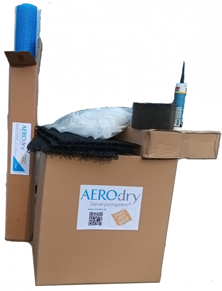 Bild 1 von 5,25m² AEROdry Putzträger mit Montagezubehör